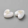 5Pcs Natural White Shell Beads LS-BSHE-TAC0004-02H-2