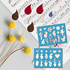 Acrylic Earring Handwork Template DIY-WH0359-035-6