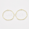 Alloy Open Back Bezel Pendants PALLOY-S121-82B-1