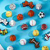 12 Styles Silicone Beads SIL-PA0001-06-7