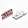 Alloy Enamel Pendants PALLOY-N160-001-03S-RS-2
