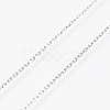 Tarnish Resistant 304 Stainless Steel Cable Chains CHS-D004-01P-2