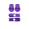 Resin Buttons and Tailfile Clip Set LS-FIND-WH0152-523E-1