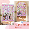 20Pcs PVC Sequin Round Beaded Curtain AJEW-CN0006-55A-5