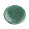 Chakras Themed Natural Green Aventurine Cabochons G-P001-22E-2