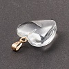Spray Painted Glass Pendants LS-X-GLAA-N035-016-A03-5