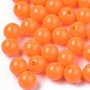 Opaque Plastic Beads KY-T005-6mm-606-1