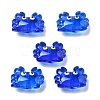 Transparent Glass Enamel Beads LAMP-V001-08D-1