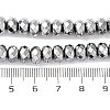 Electroplate Non-magnetic Synthetic Hematite Beads Strands G-J160-E-01-3