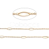 Ion Plating(IP) 304 Stainless Steel Horse Eye Link Cable Chains STAS-P254-08G-2
