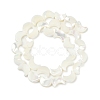 Natural White Shell Beads Strands SSHEL-10X12-4