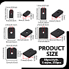 250Pcs 5 Styles Silicone Boning End Caps Cover SIL-NB0001-58A-2