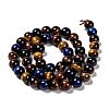 Natural Tiger Eye Beads Strands G-F173-14-8mm-2
