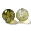 Acrylic Imitation Gemstone Beads X-OACR-R029-10mm-02-2