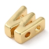 Rack Plating Brass Slide Charms KK-M254-15G-W-2