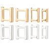 56Pcs 8 Styles Eco-Friendly Brass Watch Band Clasps KK-BC0009-75-1