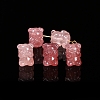 Natural Strawberry Quartz Carved Beads PW-WGC28A1-05-1