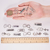 Tibetan Style Alloy Links TIBE-SC0002-07-3