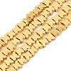 Electroplated Synthetic Non-magnetic Hematite Beads Strands G-C156-02G-1