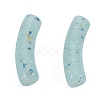 Marbled Stone Style Opaque Acrylic Beads OACR-G009-04A-2