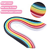 4Sets 4 Styles Rectangle Quilling Paper Strips DIY-CP0012-30-5