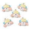 Handmade Polymer Clay Pendants PY-CBABDB7-11C-1