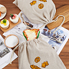 2Pcs Linen Bread Print Pouches AJEW-CP0003-81A-4