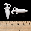 Opaque Acrylic Pendants SACR-L007-061-3