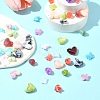 120Pcs 3 Styles Imitation Gemstone Acrylic Beads Sets OACR-FS0001-84-8