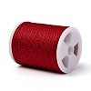 Round Waxed Polyester Cord YC-G006-01-1.0mm-32-2