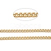 3.28 Feet PVD Vacuum Plating 304 Stainless Steel Cuban Link Chains X-CHS-G010-02G-2
