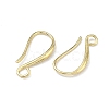 Brass Earring Hooks KK-F936-01G-2