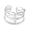 Non-Tarnish 304 Stainless Steel Finger Rings X-RJEW-L102-22P-2