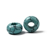 Synthetic Turquoise European Large Hole Beads G-Q442-15-2