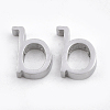 Tarnish Resistant 304 Stainless Steel Pendants STAS-T041-10-B-1