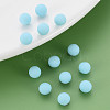 Opaque Acrylic Beads PAB702Y-B01-07-6