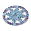 DIY Christmas Snowflake Pendant Decoration Diamond Painting Kits WG77635-01-3