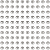 6000Pcs Brass Crimp Beads KK-PA0001-14S-7