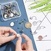 32Pcs 4 Styles 304 Stainless Steel Ear Nuts STAS-UN0033-26-2