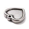 Non-Tarnish 304 Stainless Steel Charms Cabochons Settings STAS-B024-67P-3