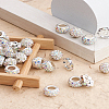 Cheriswelry 100Pcs 4 Styles Pave Disco Ball Beads RB-CW0001-01-18