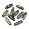 Tibetan Style dZi Beads TDZI-E004-59-1