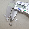 Non-Tarnish 316 Surgical Stainless Steel Chain Tabs STAS-L236-04C-3