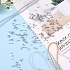 5 strands 5 Colors Electroplate Glass Beads Strands EGLA-SZ0001-16-3