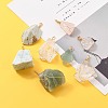 Rough Raw Natural Gemstone Pendants PALLOY-JF00506-4