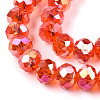Electroplate Glass Beads Strands EGLA-A034-T6mm-B22-A-3