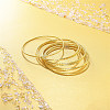 Brass Buddhist Bangle Sets JB641A-2
