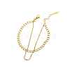 304 Stainless Steel Double Layer Chain Bracelets BJEW-A26-03-24-1