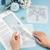 Tree of Life Glass Hotfix Rhinestone DIY-WH0419-59-3