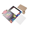 Graduate Theme Wooden Photo Frame AJEW-D069-01C-4